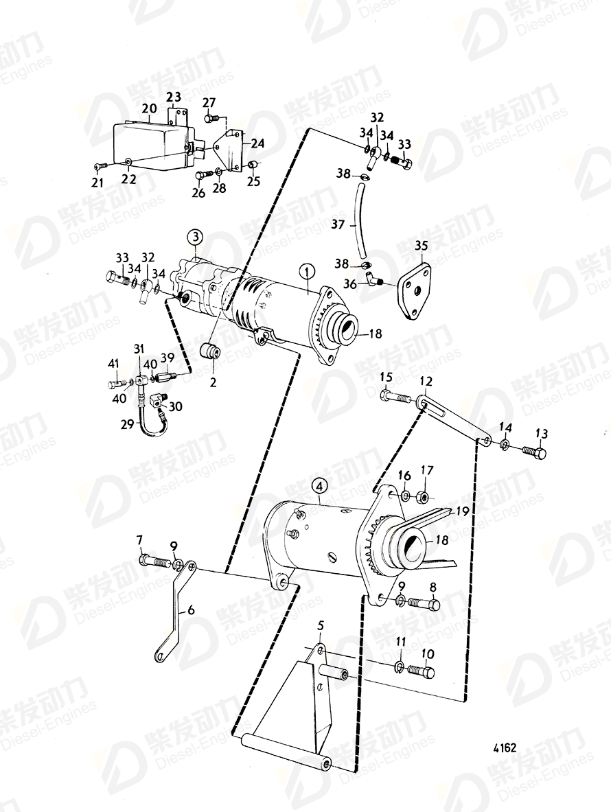volvo penta Bracket 822678 Drawing volvo penta Bracket 822678 Drawing